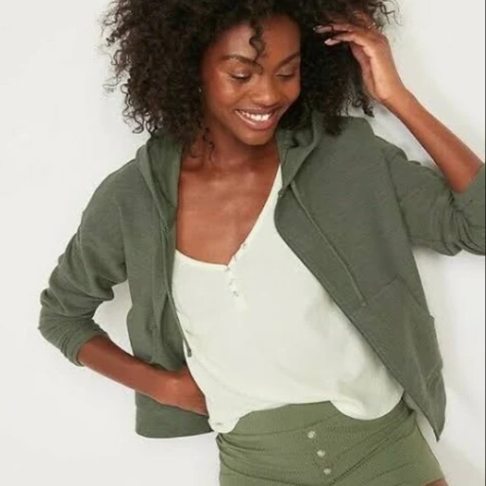 NWT ON Lightweight Textured Full-Zip Hoodie